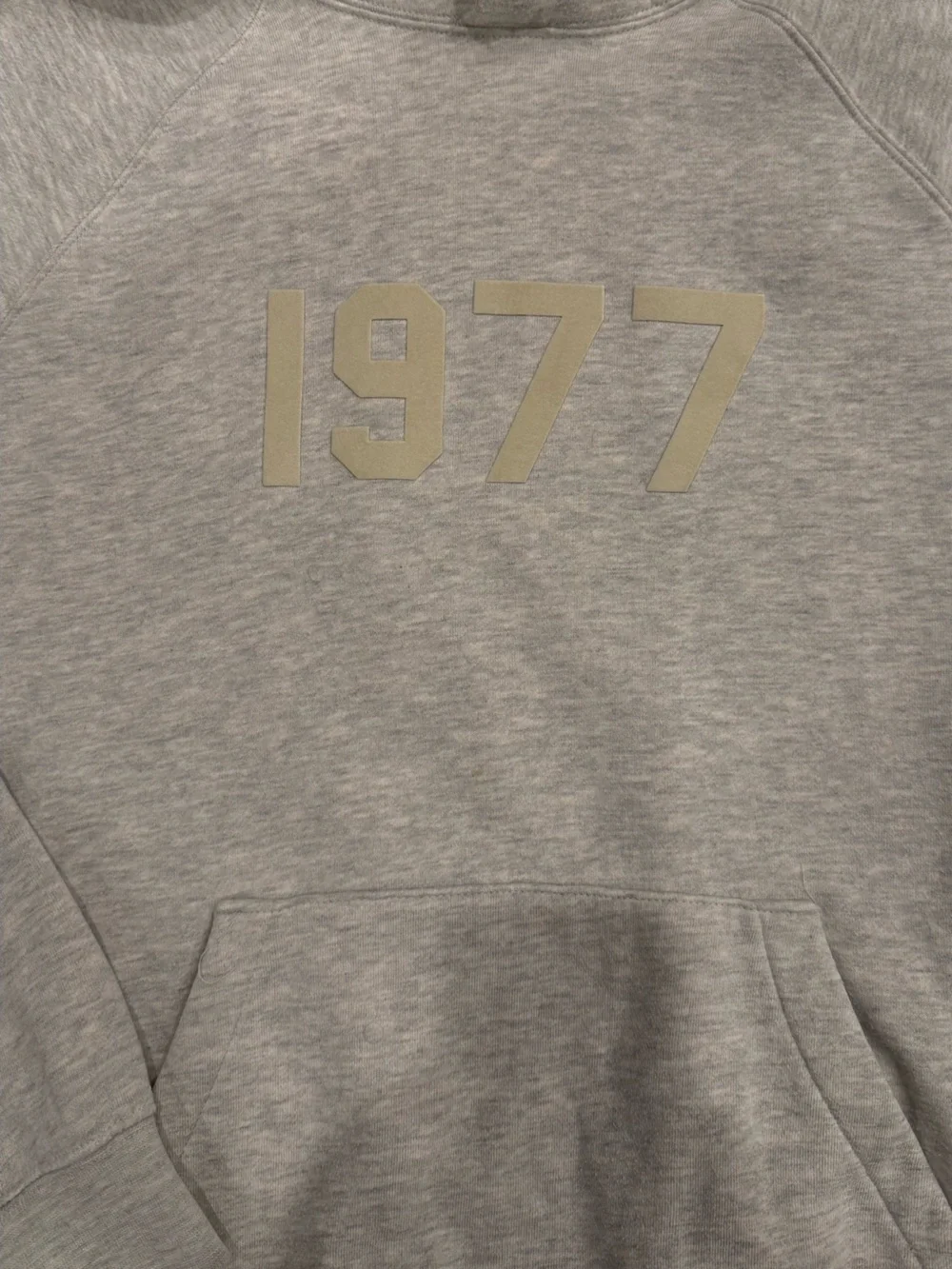 Fear of God Essentials 1977 Hooded Sweatshirt - Light Gray
